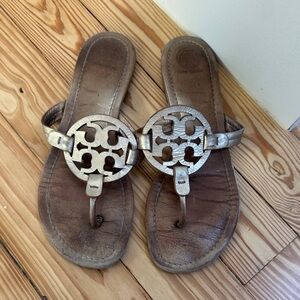 Tory Burch Miller sandals - gold